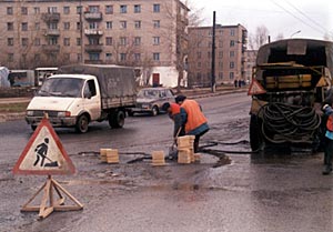 Эх, дороги... кочки, да заплатки