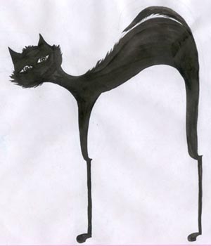 Измена - кошка чёрная
